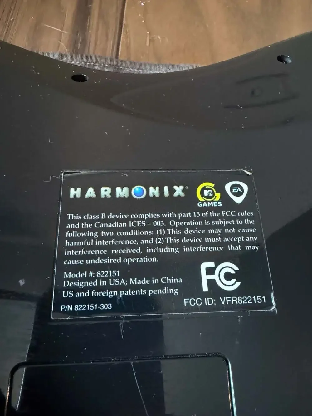 Harmonix Fender Stratocaster Guitar Controller PS3 Model 822151